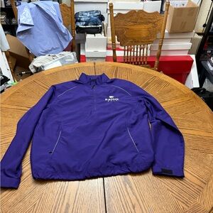 Cutter & BuckK-State Golf  Purple WeatherTec Pullover